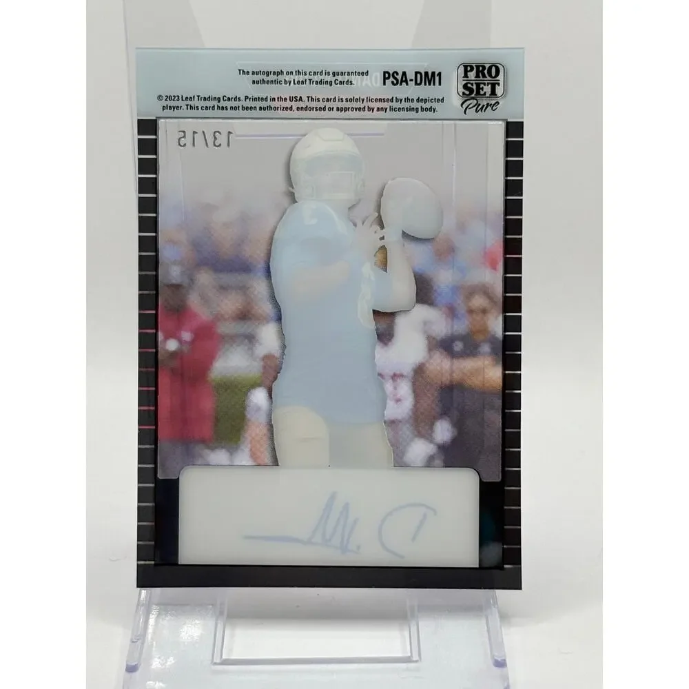 2023 Leaf Pro Set Pure Dante Moore Acetate Auto 13/15 SP Autograph Oregon Ducks